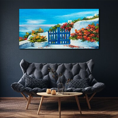 Schilderij op doek Poort naar het paradijs