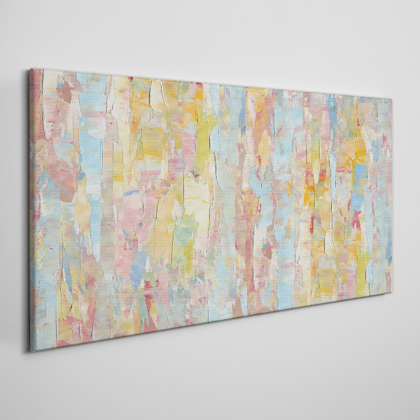 Foto op canvas Pastelreflecties in glas