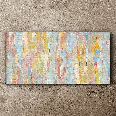 Foto op canvas Pastelreflecties in glas