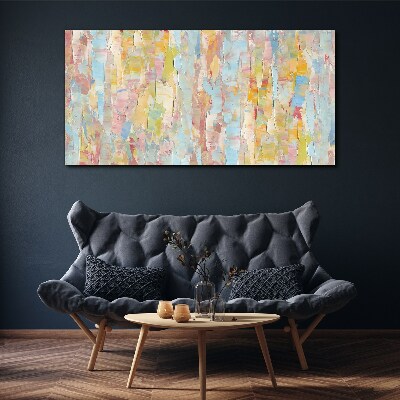 Foto op canvas Pastelreflecties in glas