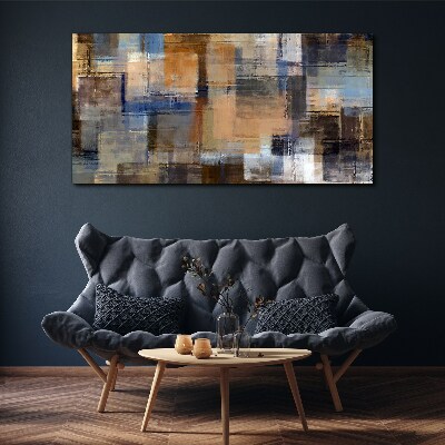 Foto op canvas Abstracte kleurencompositie