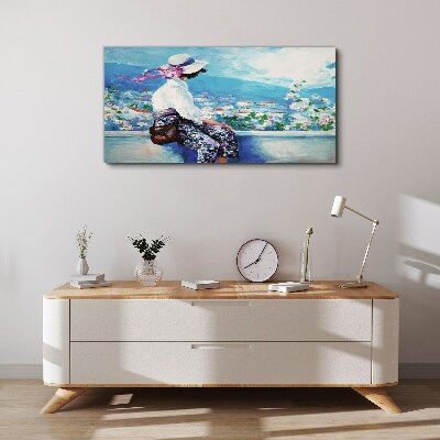 Schilderij op doek Dromen van een zomermorgen