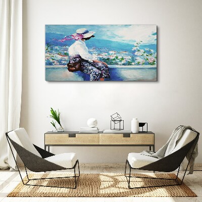 Schilderij op doek Dromen van een zomermorgen