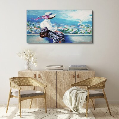 Schilderij op doek Dromen van een zomermorgen