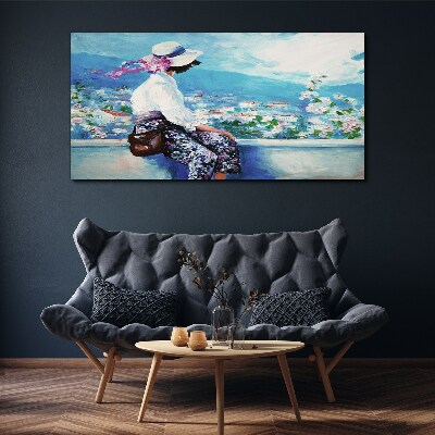 Schilderij op doek Dromen van een zomermorgen