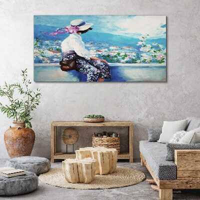 Schilderij op doek Dromen van een zomermorgen