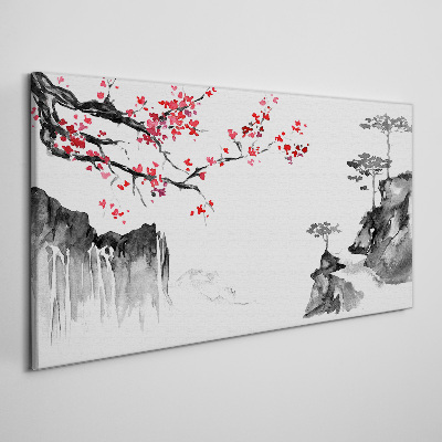 Foto op canvas Japanse bloemenlandschappen