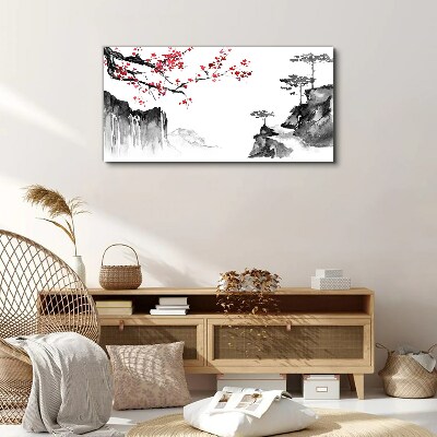 Foto op canvas Japanse bloemenlandschappen