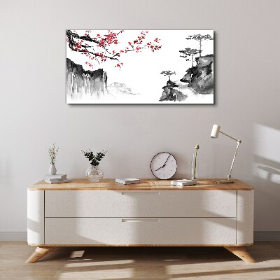 Foto op canvas Japanse bloemenlandschappen