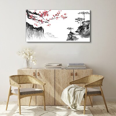 Foto op canvas Japanse bloemenlandschappen