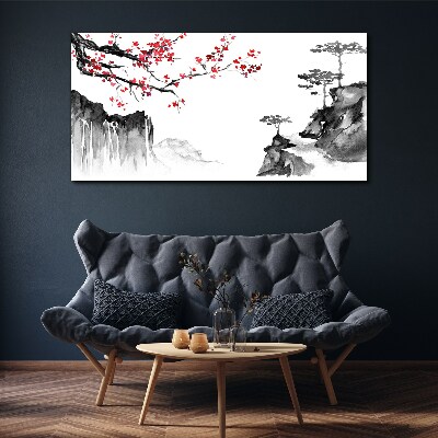 Foto op canvas Japanse bloemenlandschappen