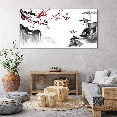 Foto op canvas Japanse bloemenlandschappen