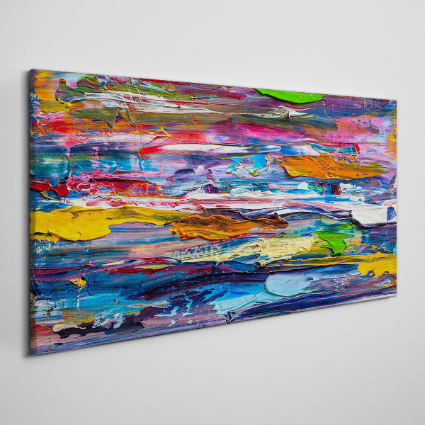 Foto op canvas Kleurrijk abstract landschap