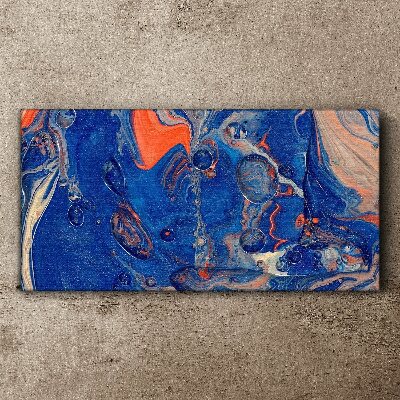 Schilderij op doek Kosmische zeegolf