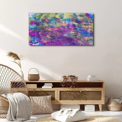 Canvas schilderij Reflecties in kleur