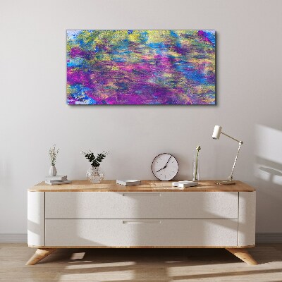 Canvas schilderij Reflecties in kleur