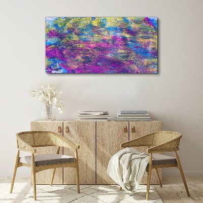 Canvas schilderij Reflecties in kleur