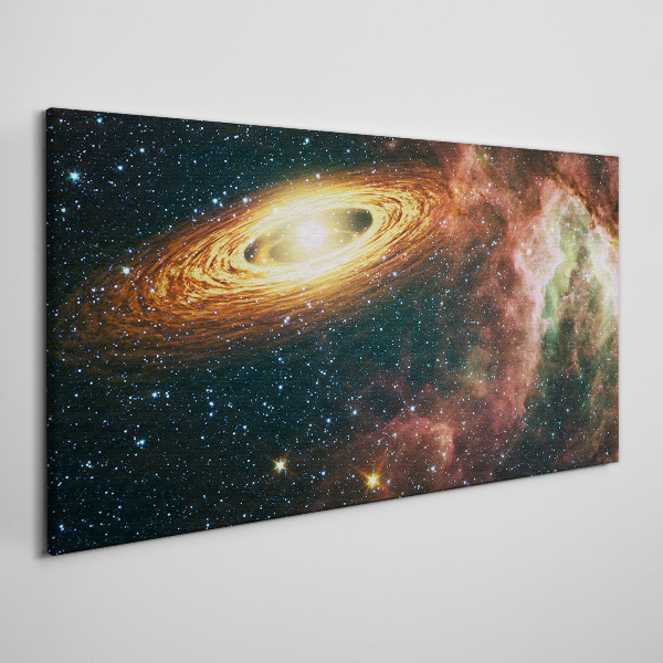 Foto op canvas Kosmische galactische vortex