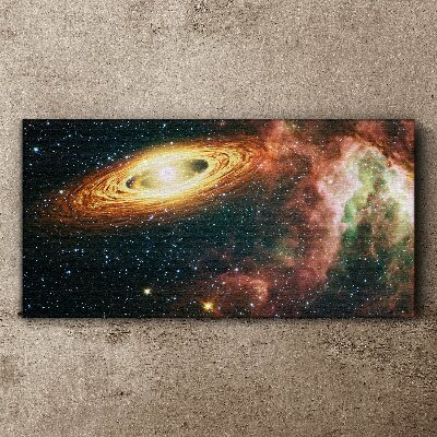 Foto op canvas Kosmische galactische vortex