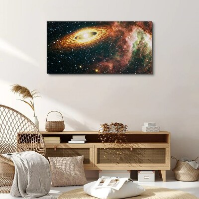 Foto op canvas Kosmische galactische vortex