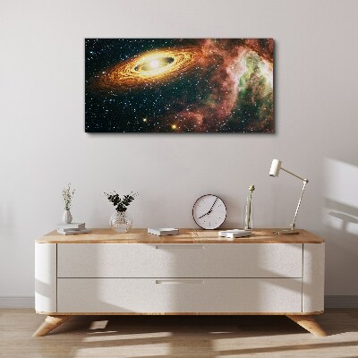 Foto op canvas Kosmische galactische vortex