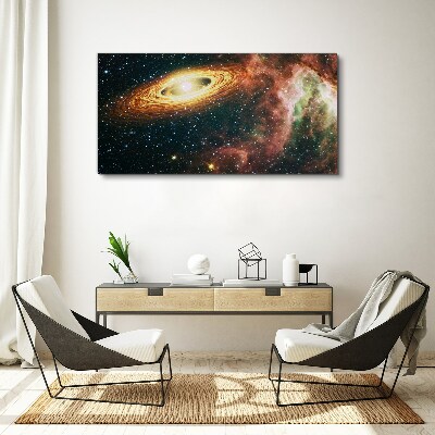 Foto op canvas Kosmische galactische vortex