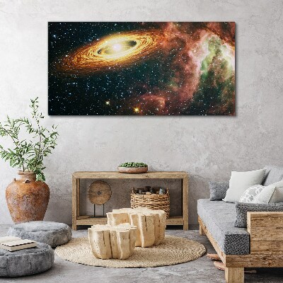 Foto op canvas Kosmische galactische vortex