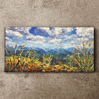 Foto op canvas Zomerse berglandschappen