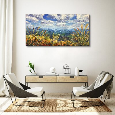 Foto op canvas Zomerse berglandschappen