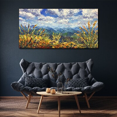 Foto op canvas Zomerse berglandschappen