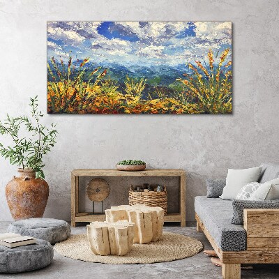 Foto op canvas Zomerse berglandschappen