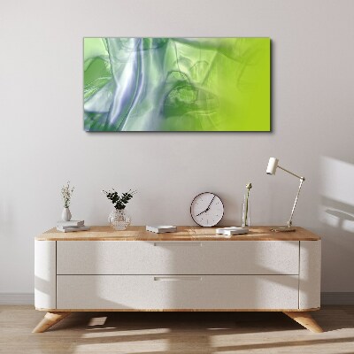 Foto op canvas Transparantie en Groen