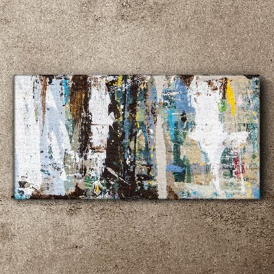 Foto op canvas Abstract mozaïek van kleuren