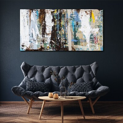 Foto op canvas Abstract mozaïek van kleuren