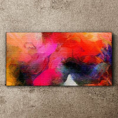 Foto op canvas Kleurrijke expressie van abstractie