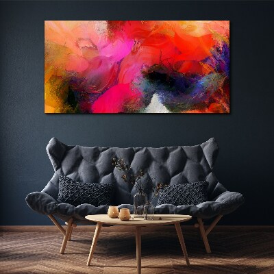 Foto op canvas Kleurrijke expressie van abstractie