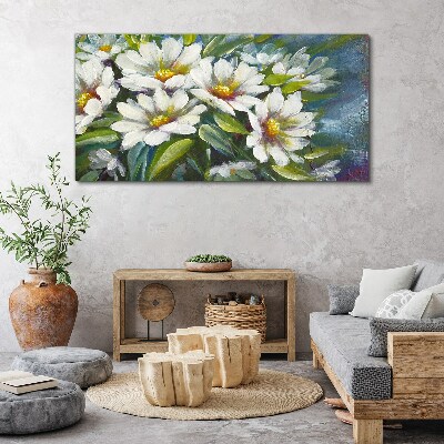 Schilderij op doek Bloemenharmonie
