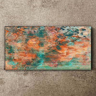 Foto op canvas Abstract landschap in de kleuren van vuur