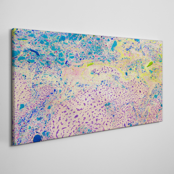 Foto op canvas De kleurrijke chaos van abstractie