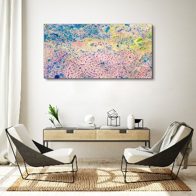 Foto op canvas De kleurrijke chaos van abstractie