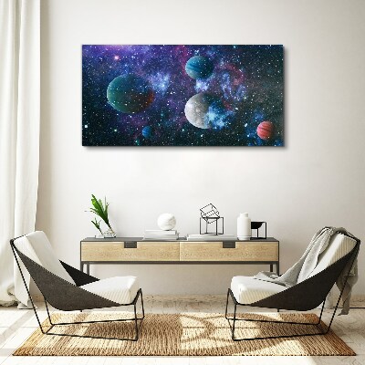 Foto op canvas Kosmisch planetair landschap