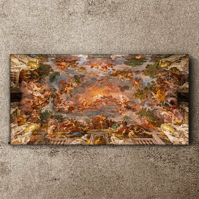 Canvas schilderij Hemel en aarde in harmonie