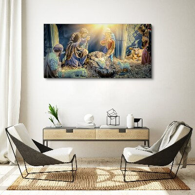 Foto op canvas Geboorte van Jezus