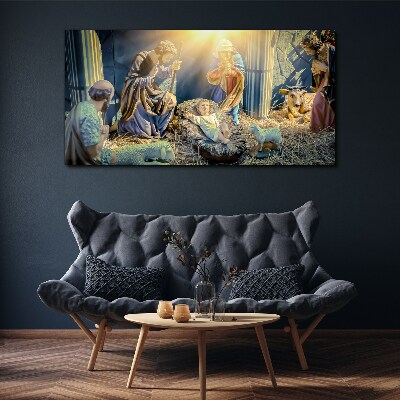 Foto op canvas Geboorte van Jezus