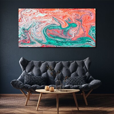 Foto op canvas Kleurrijke wervelingen van abstractie