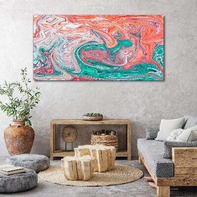Foto op canvas Kleurrijke wervelingen van abstractie