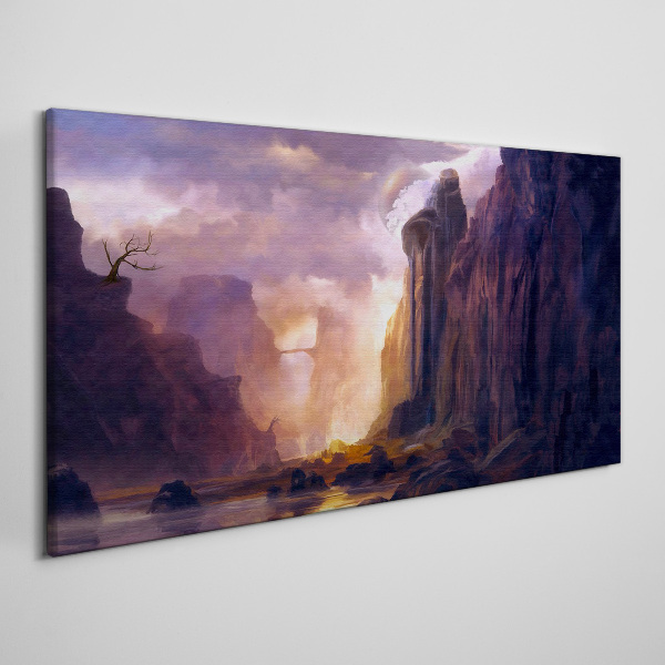 Foto op canvas Magische berglandschappen