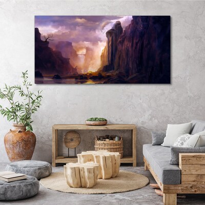 Foto op canvas Magische berglandschappen