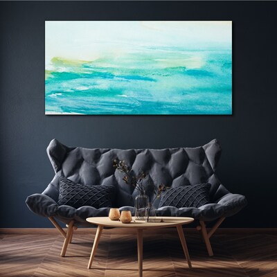 Canvas schilderij Rustige schaduwen van de zee