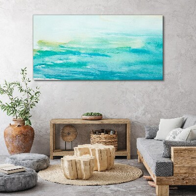 Canvas schilderij Rustige schaduwen van de zee